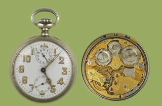 Zenith alarm pocket watch